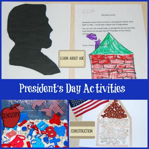 Preschool Patriotic Activities for President's Day! • The Preschool ...