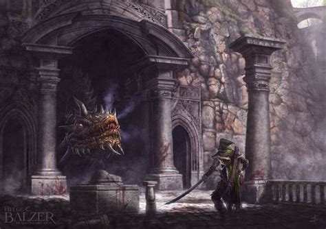 ArtStation - Silmarillion - Turin and Glaurung, Helge C. Balzer ...