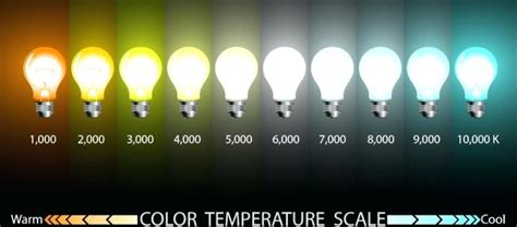 Kelvin Chart For Light Bulbs