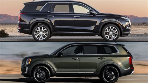 Hyundai Palisade vs. Kia Telluride: A Features Comparison