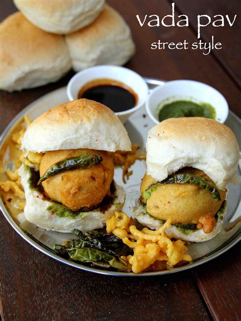 Vada Pav Recipe - Street Style | Mumbai Batata Vada Pav