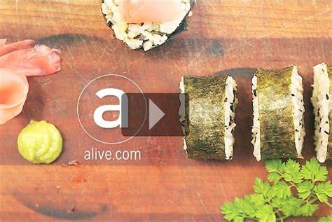 Food Teaser: How to Roll Sushi Like a Master | alive - alive magazine