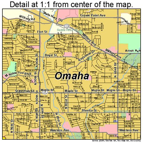 Printable Map Of Omaha Ne - Printable Word Searches