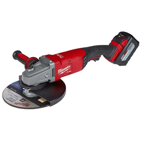 Milwaukee introduces M18 FUEL 7-/9-in. 18-V large-angle grinder