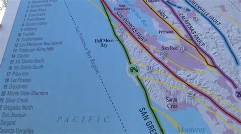 Map of san andreas fault line - vilhawk