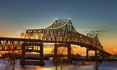 Mississippi River Bridge - Baton Rouge, LA | 2/17/2010 A nig… | Flickr