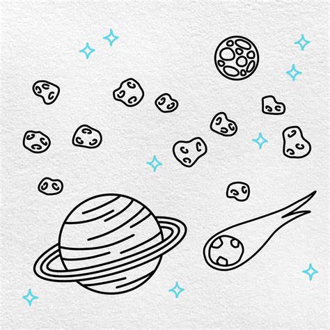 How to Draw Space - HelloArtsy