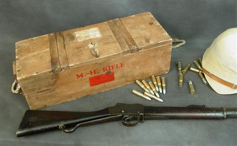 British Martini-Henry Ammunition Crate Movie Prop – International ...