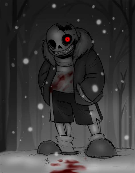 Horrortale Sans by Inverted-Mind-Inc on DeviantArt