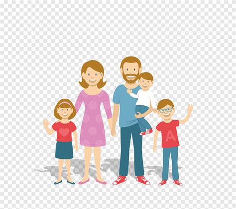 5 Person Family Clipart Of 4