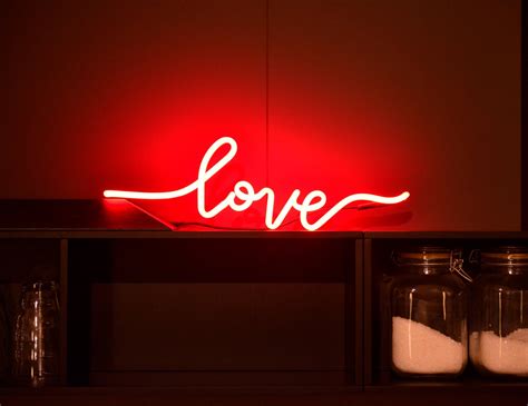 Neon Sign LOVE by NeonArtShop on Etsy