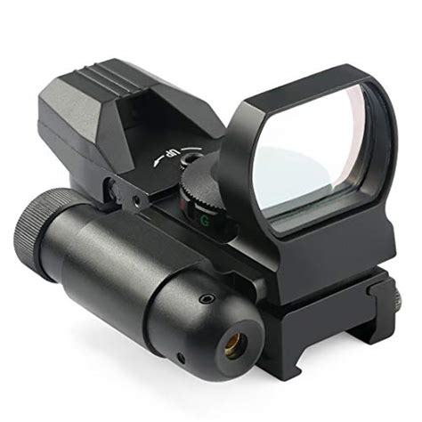 Feyachi RSL-18 Reflex Sight - 4 Reticle Red & Green Dot Sight Optics ...