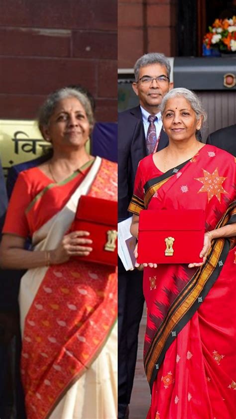 Saree Collections of Finance Minister Nirmala Sitharaman Over the Last ...