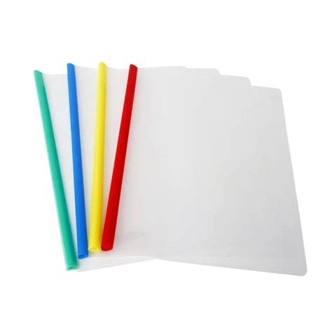 L-Shape Coloured Transparent Folder Manufacturer from New Delhi