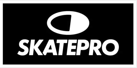 SkatePro Waterproof Logo Sticker