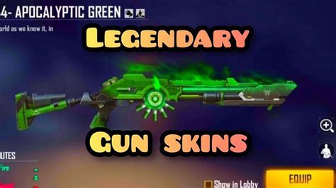 5 best legendary gun skins in Free Fire - TechnoMiz