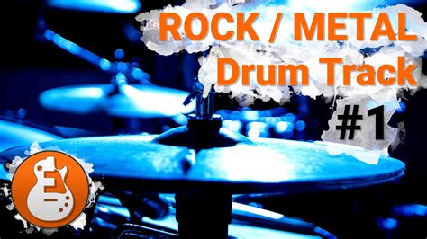 Rock / Metal Drum Track #1 - Backing Tracks for Guitar / Bass - YouTube