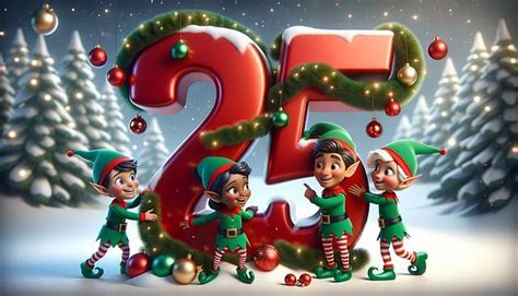 Download Christmas, 25, Number. Royalty-Free Stock Illustration Image ...