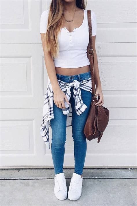 39 Super Cute Outfits For School For Girls To Wear This Fall | College ...