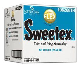 Sweetex High-Ratio Shortening - 5 lbs › Sugar Art Cake & Candy Supplies