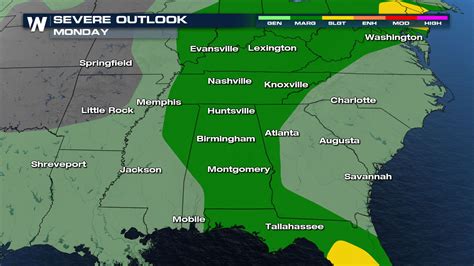 Isolated Strong Storms and Heavy Rain for the Mid-South and Gulf Coast ...