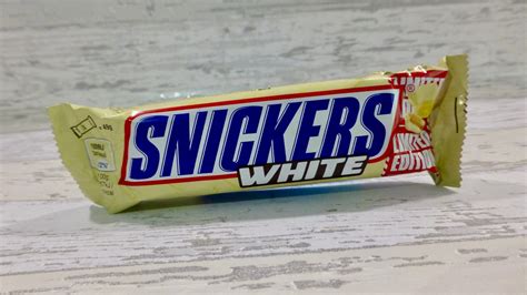 White Chocolate Snickers Limited Edition