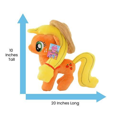 My Little Pony And Friends Apple Jack BIG Soft Plush Huggable Doll ...