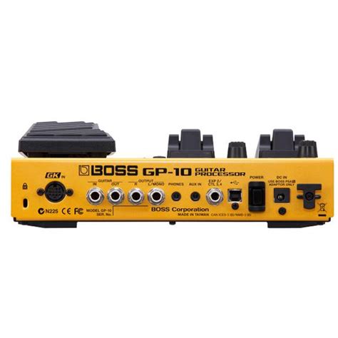 Boss GP-10GK Guitar Processor Multi Effects Pedal 13 Pin with GK-3 ...