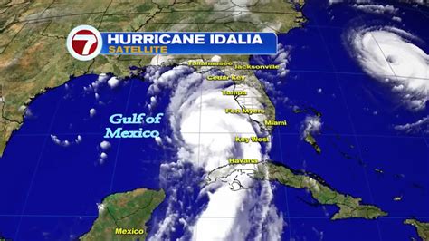 Idalia strengthens over warm Gulf of Mexico waters as it steams toward ...