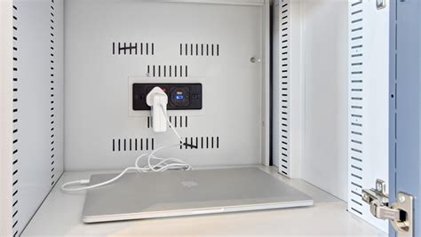 Office Lockers with Mobile Phone & Laptop Charging : Flexiform