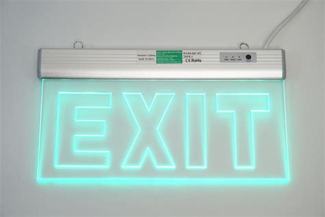 Lighted Exit Signs Required | Shelly Lighting