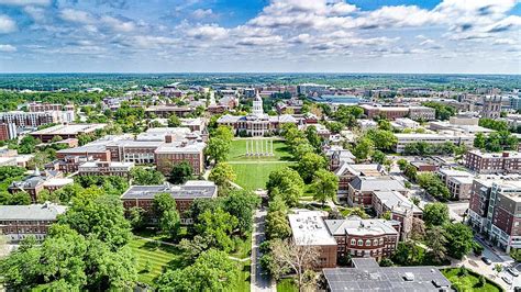 University Of Missouri, Campus, School, Buildings, Aerial View ...