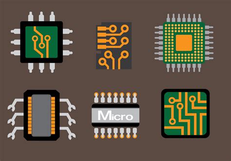 Microchip Vector Art, Icons, and Graphics for Free Download