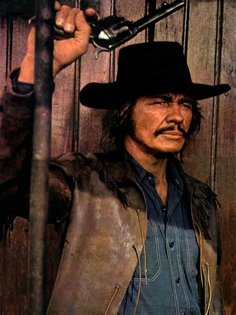 Charles Bronson in the film "Red Sun" (1971)