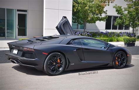 Lamborghini Aventador (Matte Black) | Lamborghini aventador ...