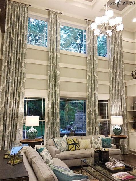 30+ High Ceiling Curtains Ideas – DECOOMO