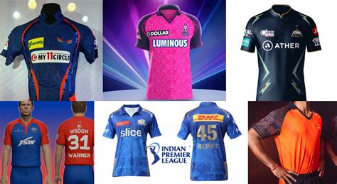 IPL 2023 All Teams New Jersey RCB CSK KKR Cricket Fatafat, 54% OFF