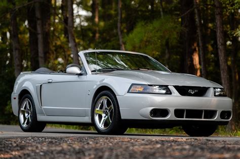 4,700-Mile 2004 Ford Mustang SVT Cobra Convertible for sale on BaT ...