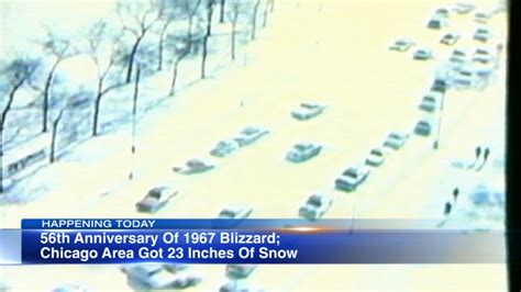 Blizzard of '67 Chicago : Thursday marks 56 years since Chicago's ...