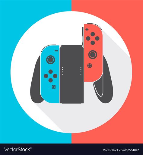 Nintendo switch controller Royalty Free Vector Image