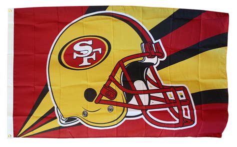 Buy San Francisco 49ers - 3' x 5' NFL Polyester Flag | Flagline