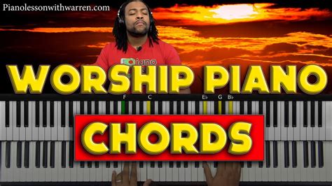 Worship Piano Chords - YouTube