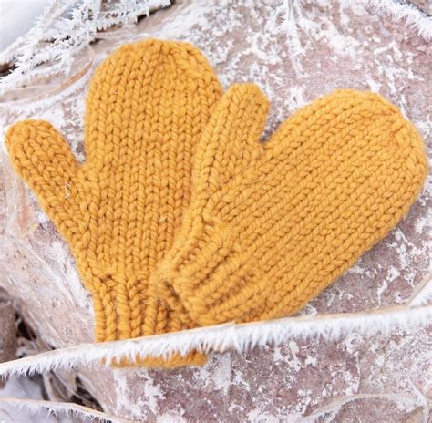 Knit Mittens Wool Mittens Warm Mittens Women's Mittens Men's Mittens - Etsy