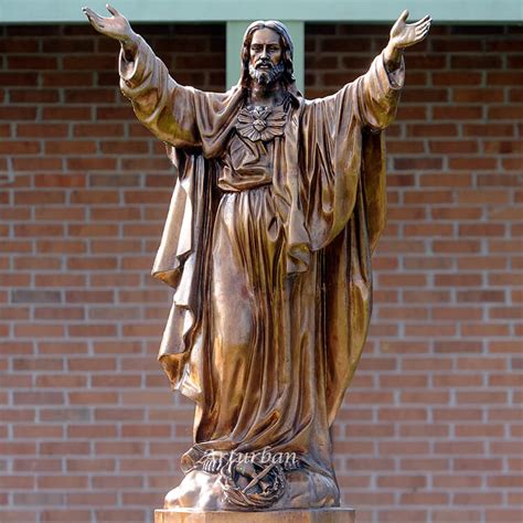 Catholic Jesus Statue, bronze life size Jesus sculpture