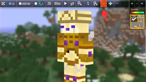 Cách tự thiết kế skin Minecraft trên Nova Skin