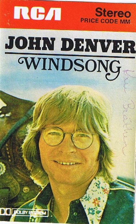 John Denver - Windsong (1975, Cassette) | Discogs