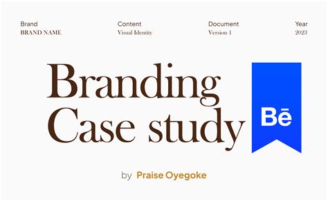 Brand Case Study Template (Community) | Figma