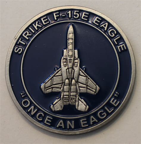 334th Fighter Squadron F-15 Eagle Air Force Challenge Coin – Rolyat ...