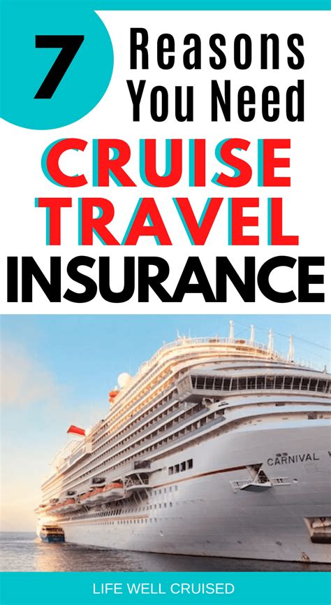 7 Reasons You Need Travel Insurance for Your Next Cruise - Life Well ...