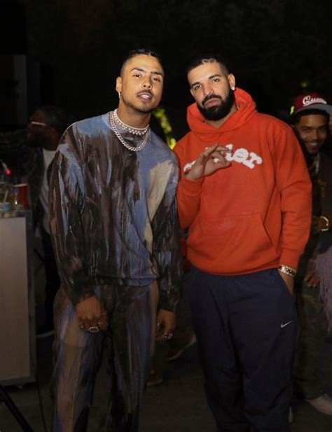 Former foes Drake and Chris Brown play nice at pal's party